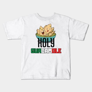 HOLY guacamole. Nachos lover Kids T-Shirt